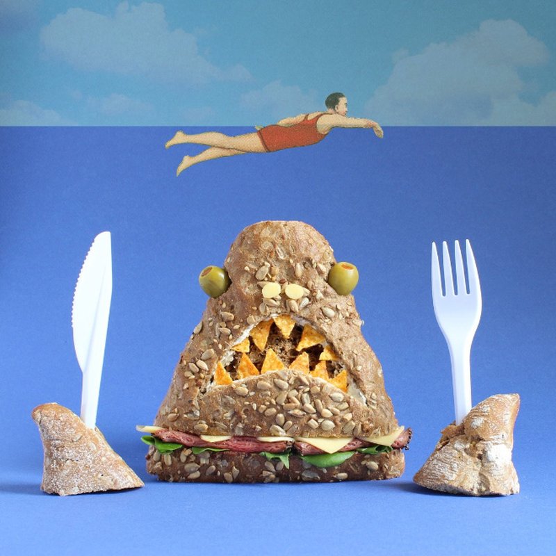 sanduíches monstros