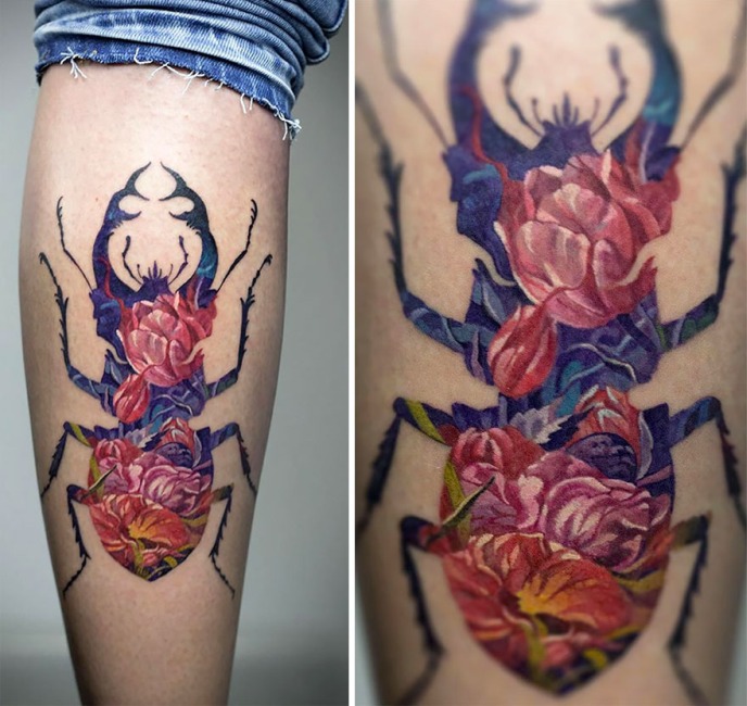 tatuagens impressionantes de Andrey Lukovnikov