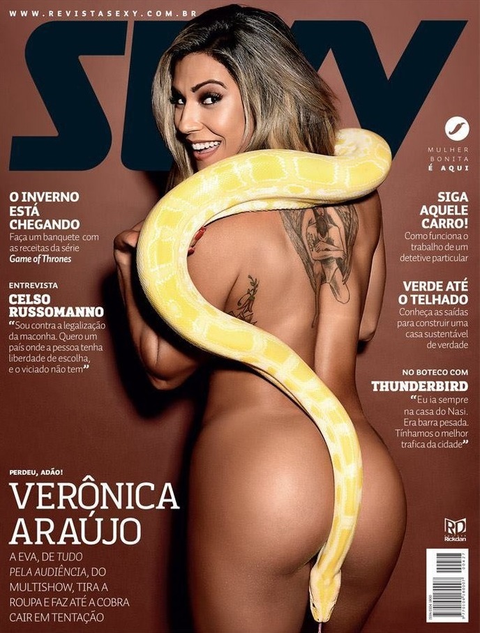 Revista Sexy Julho 2015 Verônica Araújo Seu Jeca