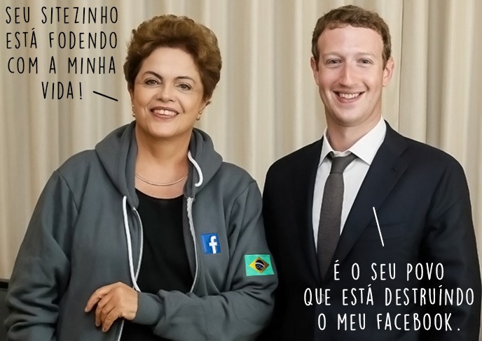 dilma se encontra com mark zuckerberg