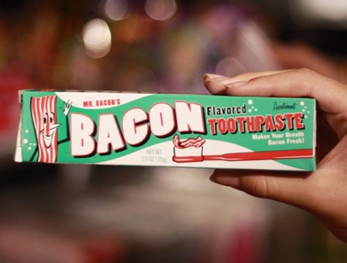 produtos bizarros feitos com bacon