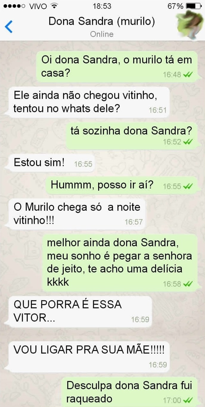 dando em cima da mãe do amigo