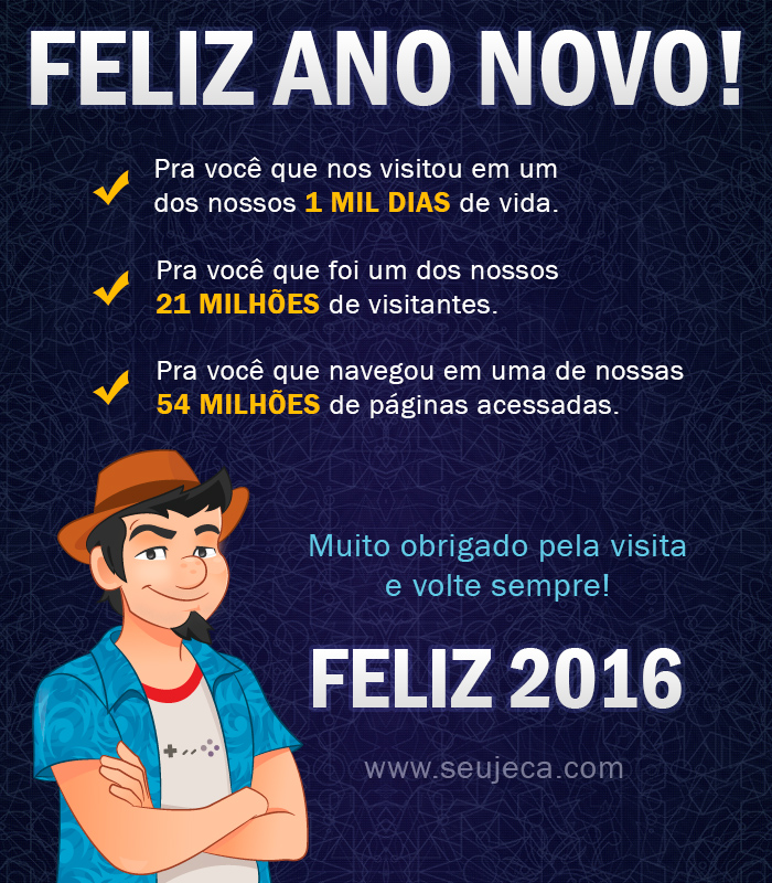 seu jeca deseja a todos feliz ano novo