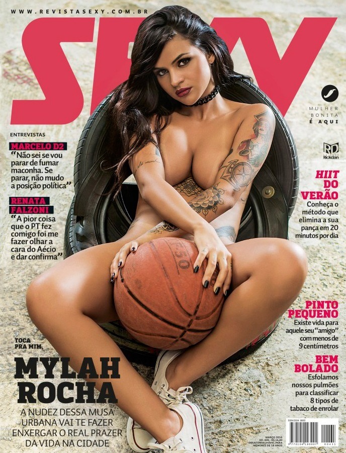 revista sexy março mylah rocha