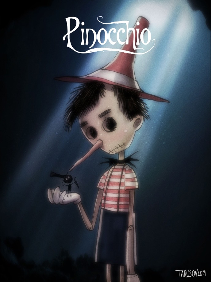 E se Tim Burton dirigisse filmes da Disney