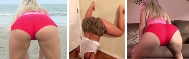 mulher larga emprego para ensinar twerking